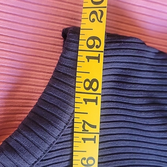 Inc. International Concept Pink and Black Ribbed Tank Tops, Size: XL - Picture 7 of 9